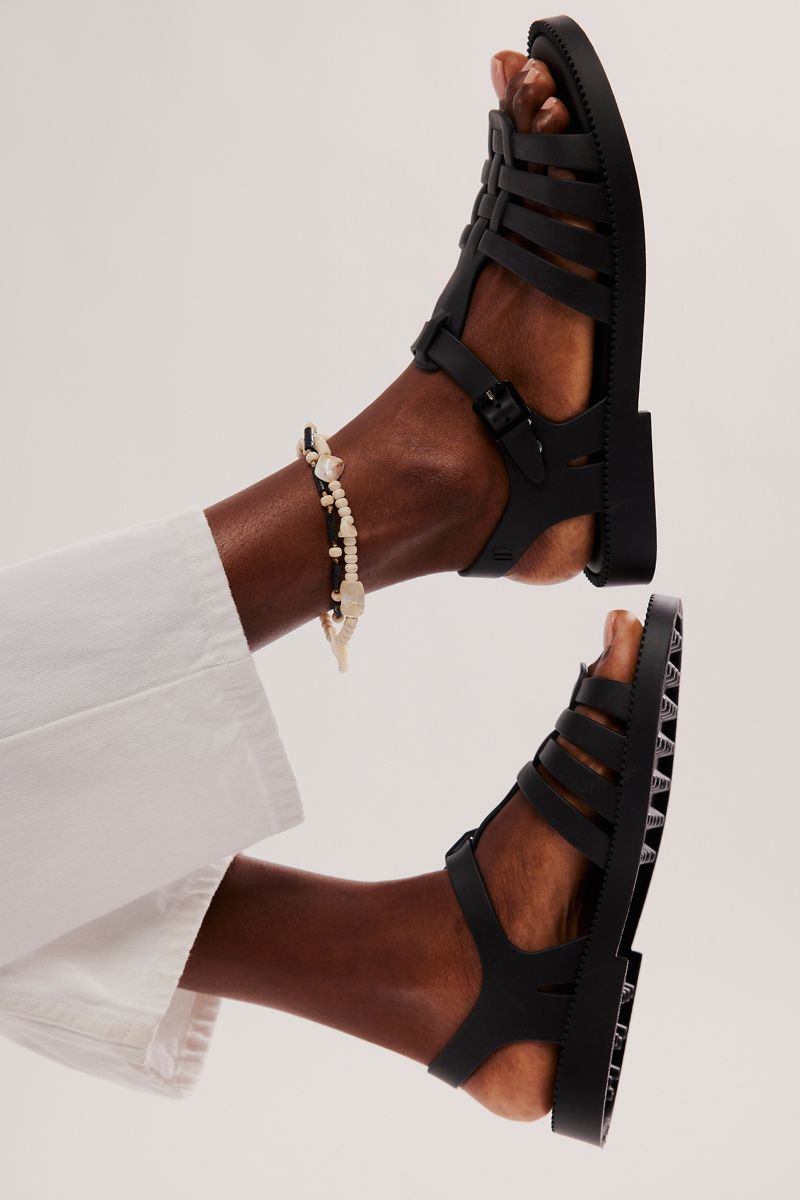 Melissa Possession Fresh jelly fisherman sandals in clear PVC